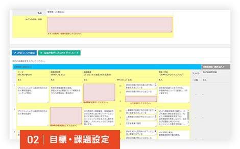 02|目標・課題設定